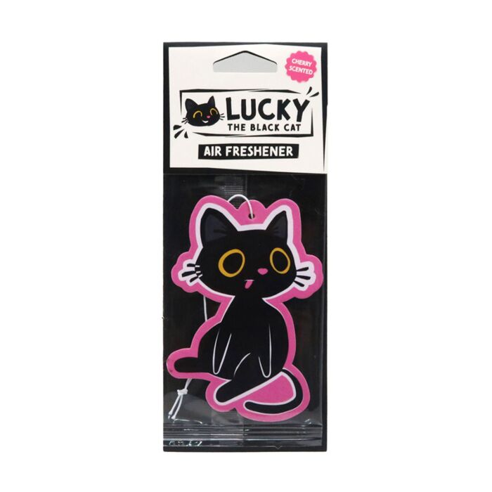 Osvěžovač vzduchu - Třešeň - Lucky the Black Cat- Kočka