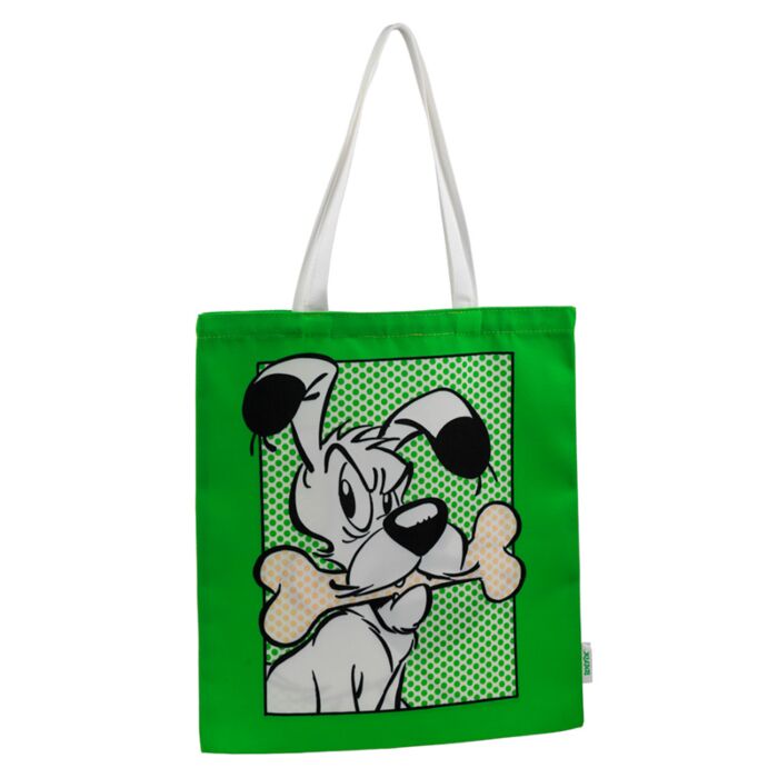 Nákupní taška - RPET  - zip - Asterix - Idefix (Dogmatix)