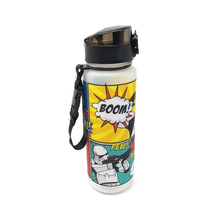 Nerozbitná plastová láhev s víčkem 600ml -The Original Stormtrooper Komiks
