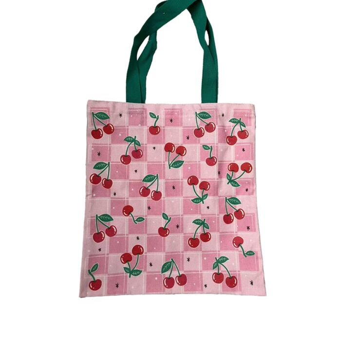 Nákupní taška - Cherries - Třešeň