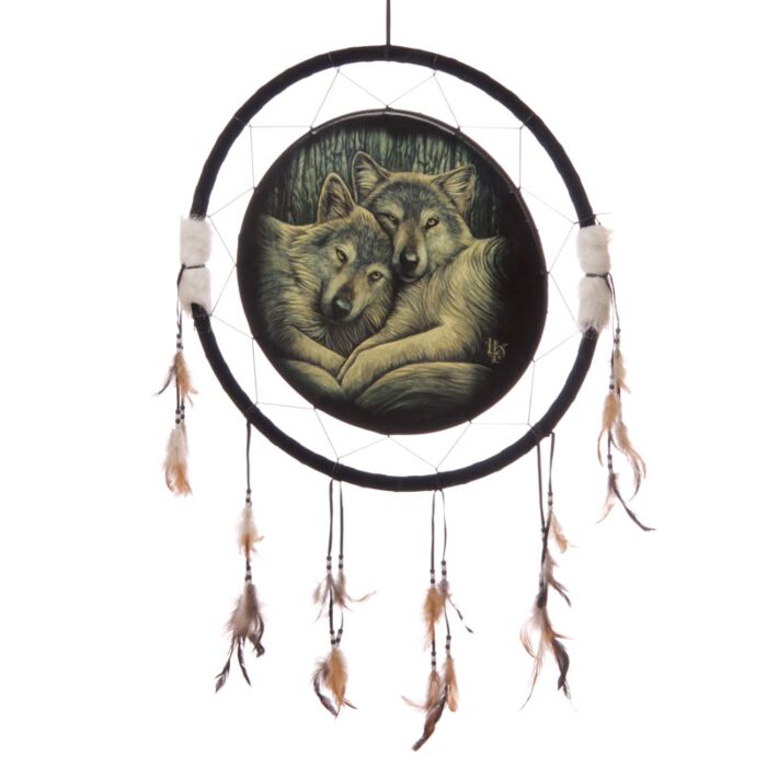 Lapač snů Věrní společníci, design Lisa Parker, 62cm