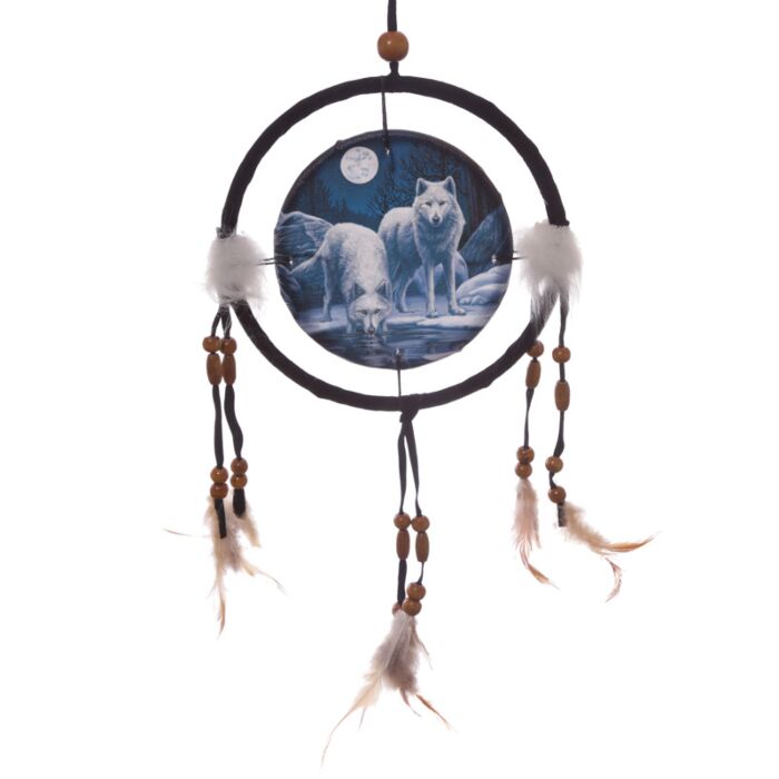 Lapač snů Zimní válečníci, 16cm, design Lisa Parker