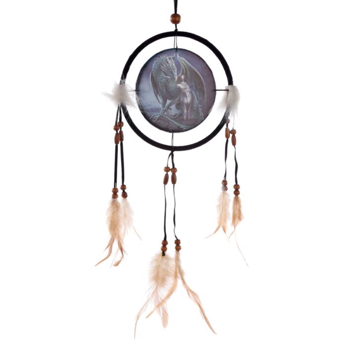 Lapač snů Drak magický ochránce, design Lisa Parker, 16cm