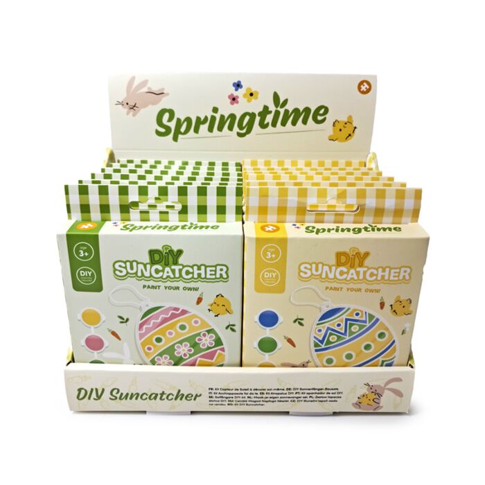 Lapač slunce-DIY-Namaluj si sám-Springtime Easter-Jaro-Králík-Kuřátko-Vejce 