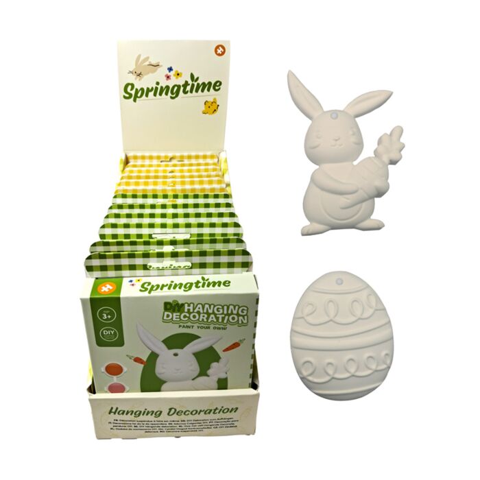 Dekorace-DIY-Namaluj si sám-Springtime Easter-Jaro-Králík-Kuřátko-Vejce