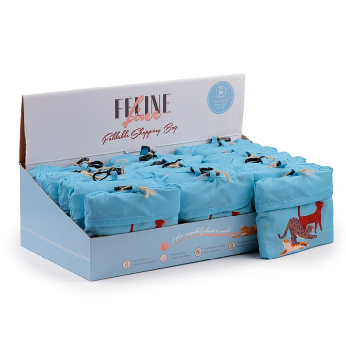 Nákupní taška - RPET - Kočka Feline Fine 