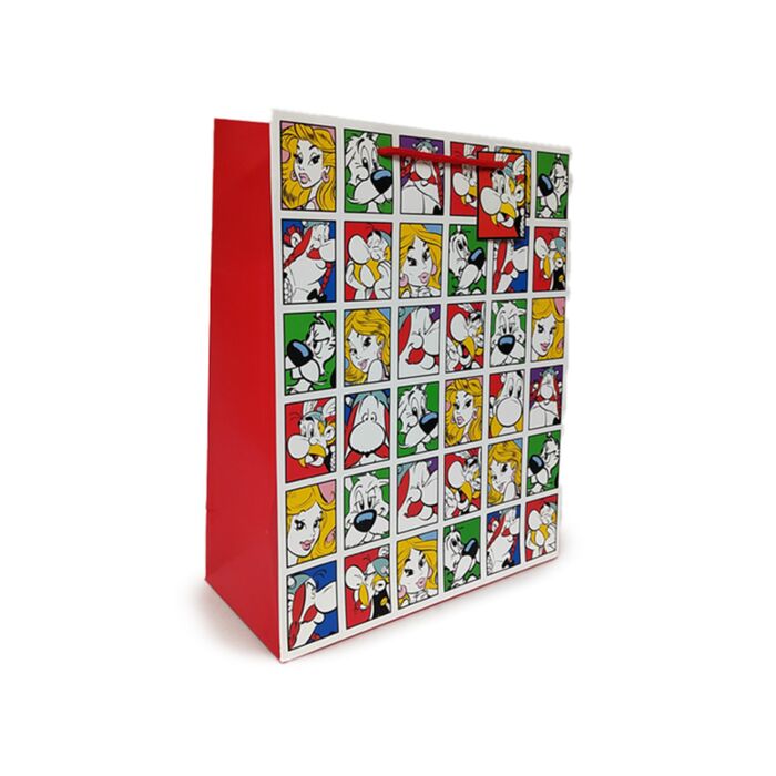 Dárková taška- vánoční - Velká - Asterix a Obelix Portraits
