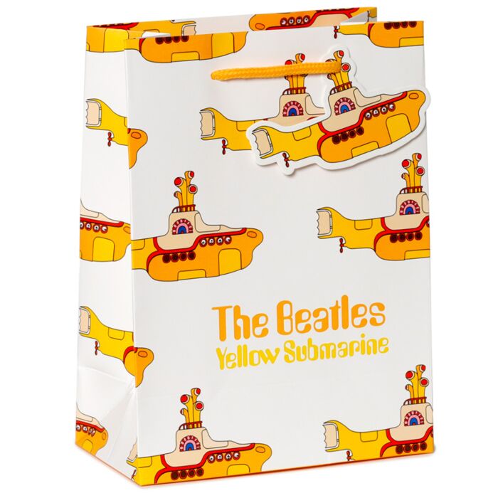 Dárková taška - Střední - Beatles Žlutá ponorka Yellow Submarine