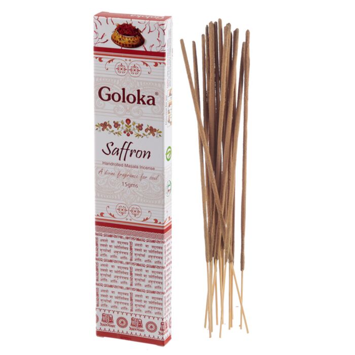 Vonné tyčinky Goloka Masala Šafrán