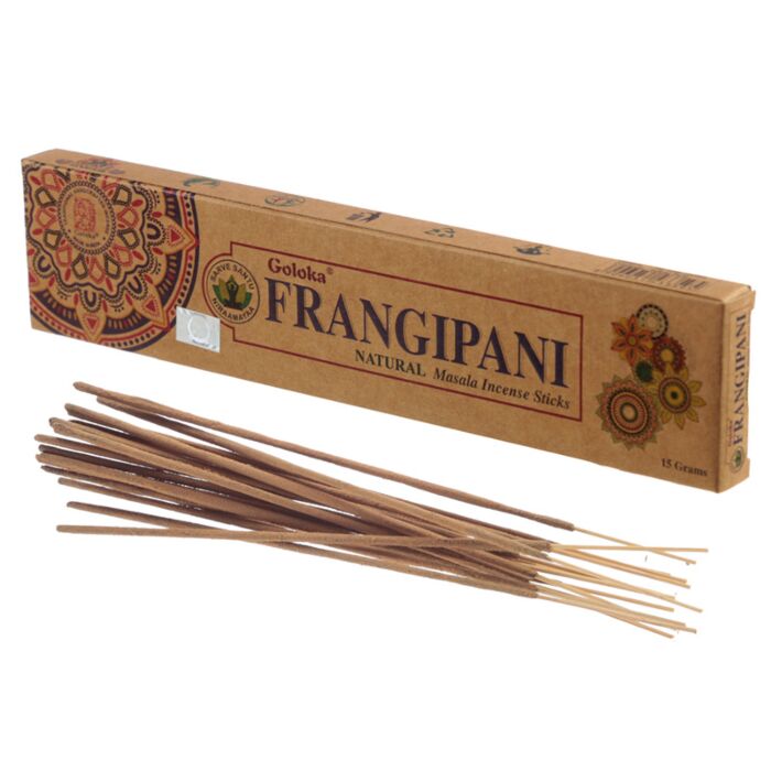 Vonné tyčinky Goloka Organika Frangipani