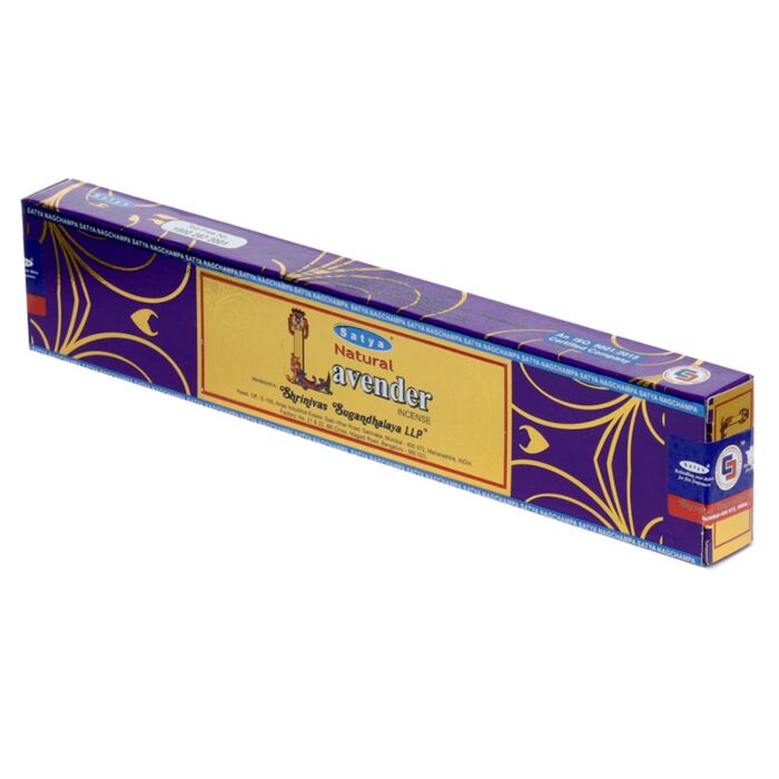 Vonné tyčinky Nag Champa 01444  Satya - přírodní - Levandule