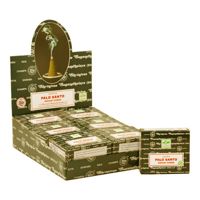 Vonné kužely Satya Palo Santo Nag Champa Dhoop 