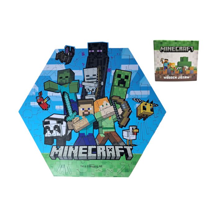 Puzzle - 130 ks - Minecraft Creeper 