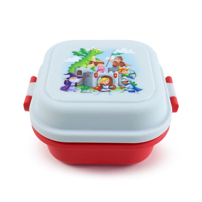 Svačinový box Bento - Rytíři a draci
