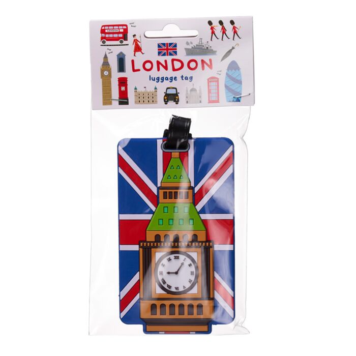 Visačka na zavazadlo - Big Ben, PVC