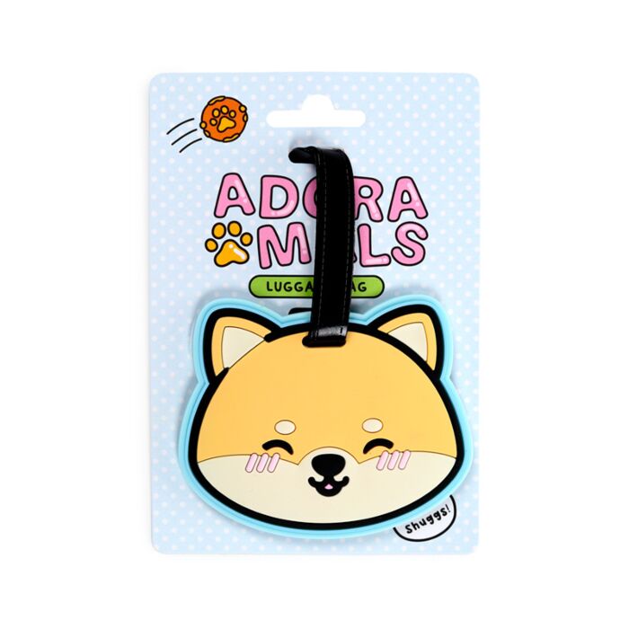 Visačka na zavazadlo - Adoramals - Shuggs - Pes Shiba Inu