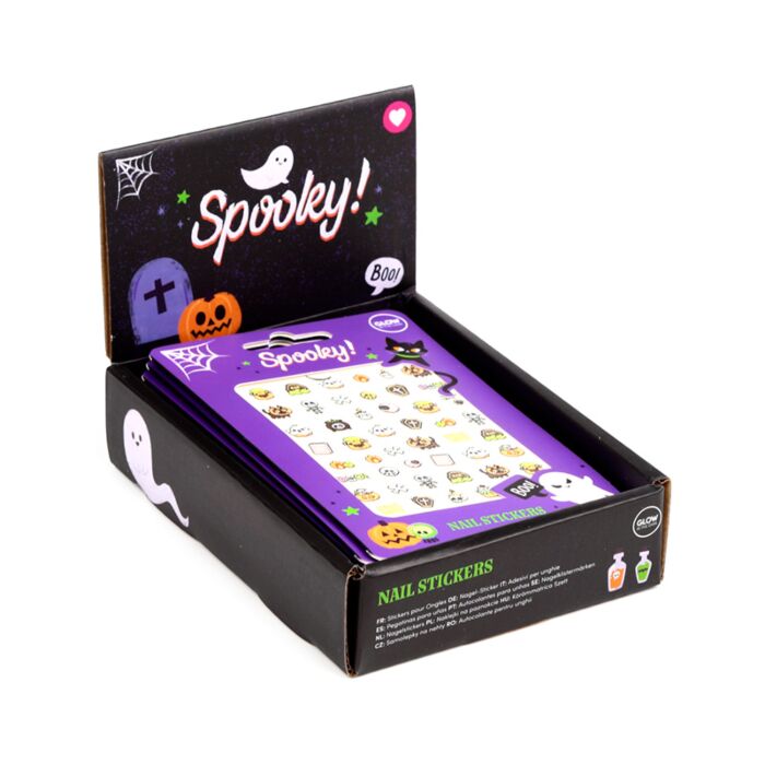 Samolepky na nehty - Strašidýlka 