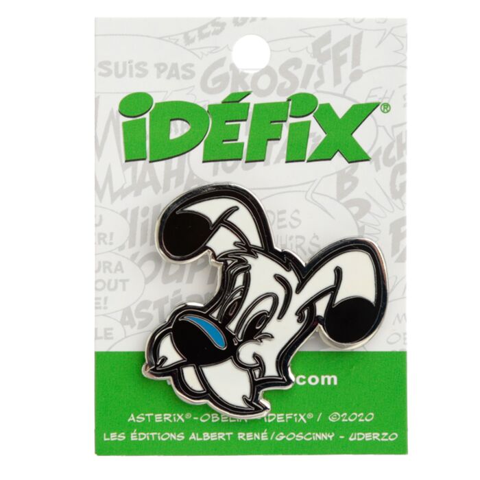 Sběratelská smalt brož Asterix - odznak pes Idefix