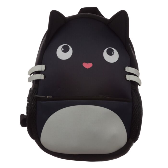 Batoh - neopren - Černá kočka Feline Fine