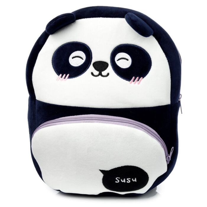 Batoh - plyšový -  Adoramals - Panda Susu