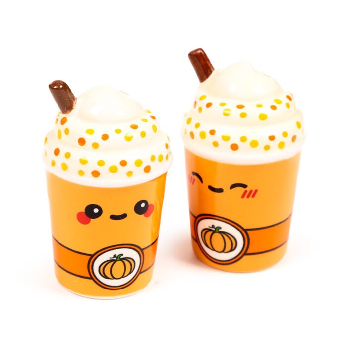 Sada slánka a pepřenka-keramika-Kořeněné  dýňové latte-Foodiemals