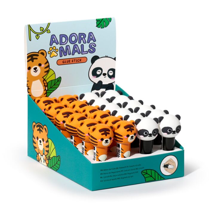 Lepidlo tyčinkové - Tygr a panda- Adoramals