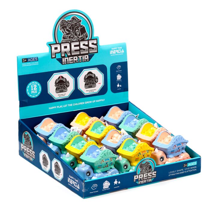 Hračka - Press and Go - Dinosaurus - nákladní auto