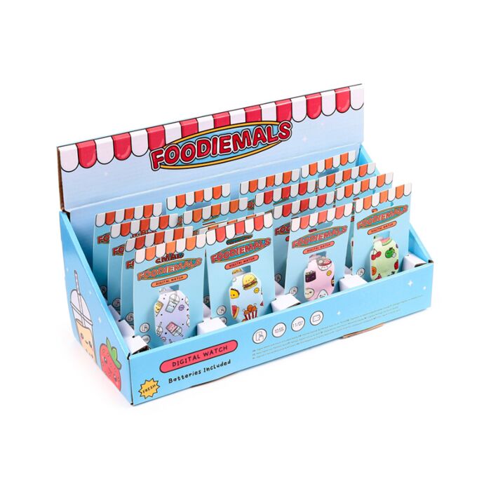 Digitální silikonové hodinky - Foodiemals