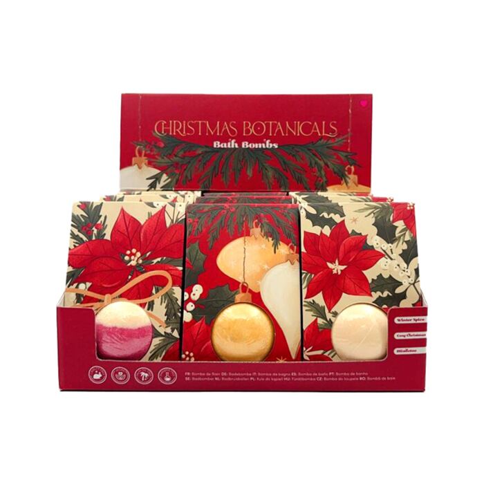 Koupelová bomba v dárkovém balení Květy Botanicals