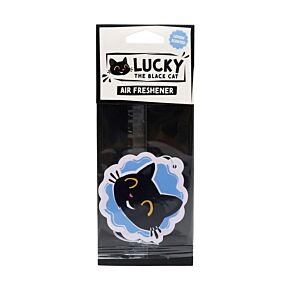Osvěžovač vzduchu - citron - Lucky the Black Cat - Kočka