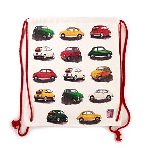 Stahovací batoh - Sáček - Fiat 500 