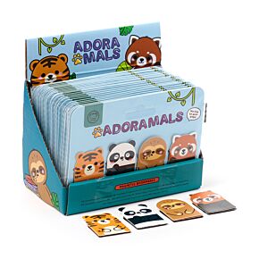 Záložka do knihy - magnetická - sada - Zvířátka Adoramals 