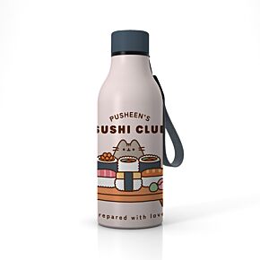 Nerezová termoláhev 500ml - Kočka Pusheen - Sushi Club 