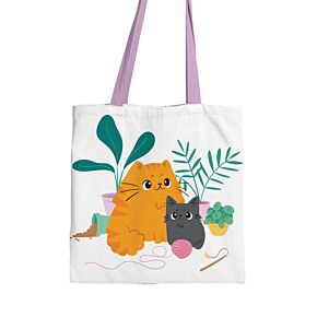 Látková taška - Kočka Beans & Co 