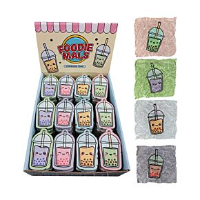 Stlačený cestovní ručník - Foodiemals-  Bubble Tea