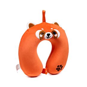 Cestovní polštářek z paměťové pěny-Relaxeazzz - AdoramalsČervená panda Ru 