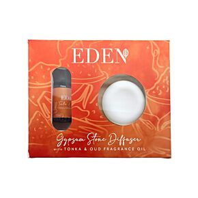 Sádrový kamenný difuzér s vonným olejem Eden - Tonka a oud