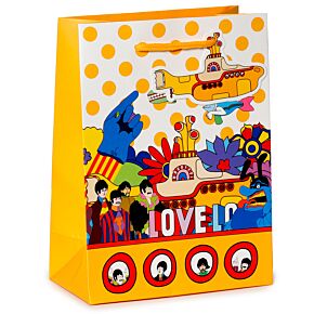Dárková taška - Střední - Beatles Žlutá ponorka Yellow Submarine Láska