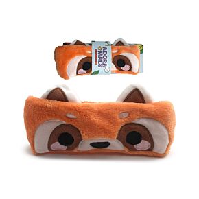Plyšová čelenka - Adoramals - Červená panda Ru 
