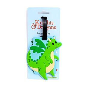 Visačka na zavazadlo - Drak- Rytíři a draci