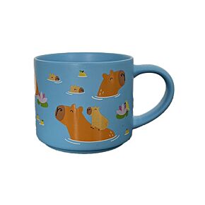 Porcelánový hrnek  - velký - Capybara - Kapybara