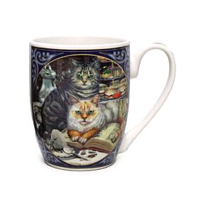 Porcelánový hrnek - Lisa Parker - Kočka - Proroctví