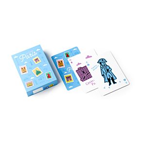 Standardní balíček hracích karet  -Je t'aime Paris - Paříž