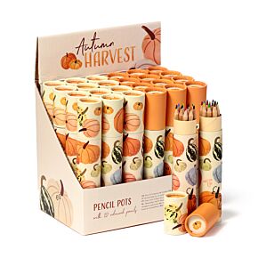 Sada pastelek - krabička -12 ks - Podzim - dýně