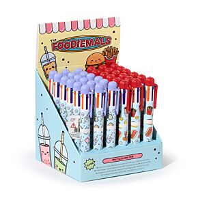 Vícebarevná propiska (6 barev)  - Foodiemals