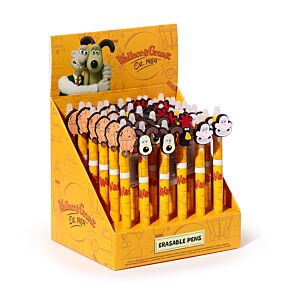 Smazatelná propiska s ozdobou Inkredible  Wallace & Gromit 