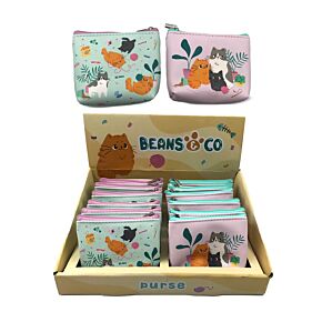 Peněženka z PVC - Kočka Beans & Co