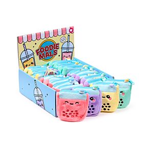 Peněženka - drobné - plyš - Foodiemals Bubble Tea