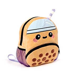 Batoh - plyšový - Foodiemals - Bubble Tea Boba