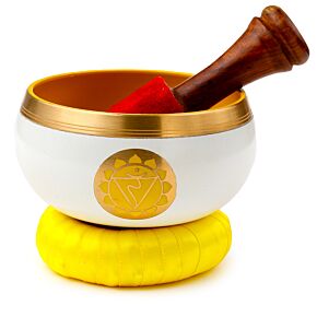Tibetská zpívající mísa - Žlutá čakra